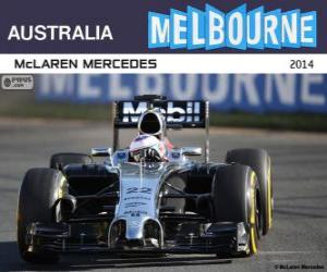 Puzzle Τζένσον Μπάτον - McLaren - 2014 αυστραλιανό Grand Prix, 3η ταξινομούνται